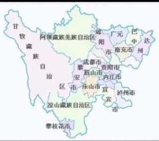 四川省地图高清版2020，四川省地图高清版2020旅游地图？
