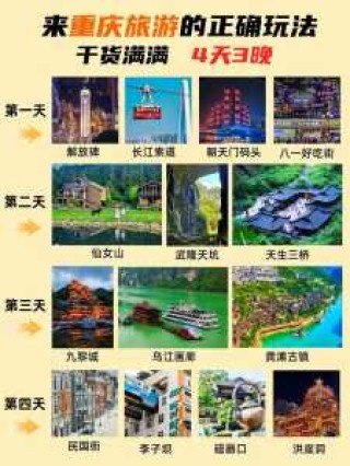 重庆自驾游旅游攻略，重庆自驾游旅游攻略三日游路线