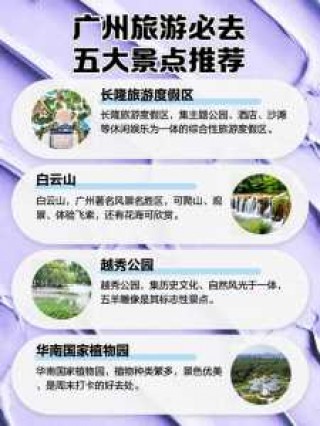 广州旅游景点大全排名，广州旅游攻略景点排名