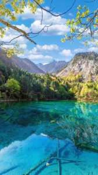 九寨沟旅游景点图片，九寨沟景区图片及景区介绍？