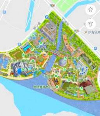 上海海昌海洋公园地图，上海海昌海洋公园地图 官方