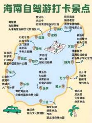 海南自驾游最佳路线？海南自驾游最佳路线地图？