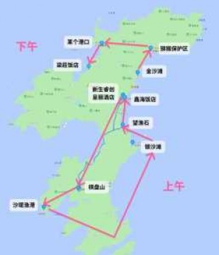 上川岛游玩攻略一天，上川岛旅游攻