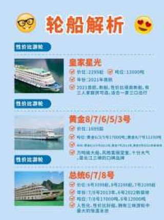 游长江三峡豪华游轮多少钱？长江游轮三峡豪华游轮？