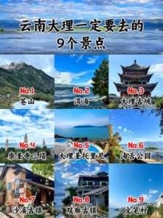 云南大理旅游景点有哪些，云南大理旅游景点攻略自由行？