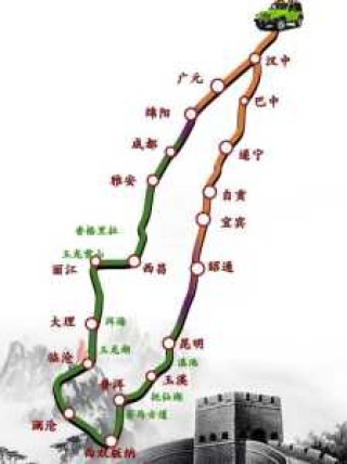 自驾游去云南旅游最佳路线，自驾游去云南旅游最佳路线图
