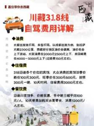 川藏自驾20天费用多少，自驾 川藏