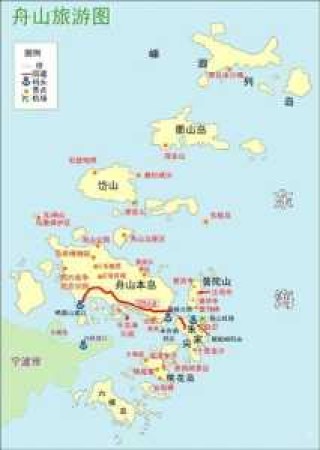 普陀山旅游攻略地图？普陀山旅游攻略地图 路线图？