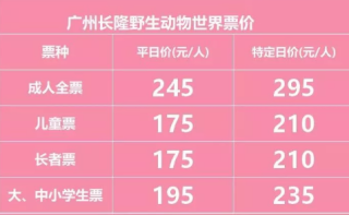 广州动物园海洋馆门票多少钱，广州动物园海洋馆2021