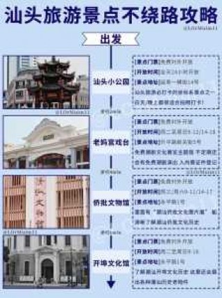 汕头旅游攻略自由行攻略，汕头旅游攻略自由行攻略广东地图