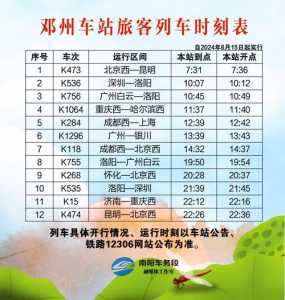 火车时刻表查询,火车时刻表查询12306? 第2张 火车时刻表查询,火车时刻表查询12306? 第2张