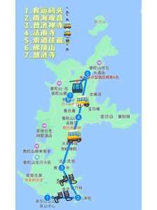 普陀山旅游攻略地图?普陀山旅游攻略地图 路线图? 第3张 普陀山旅游攻略地图?普陀山旅游攻略地图 路线图? 第3张