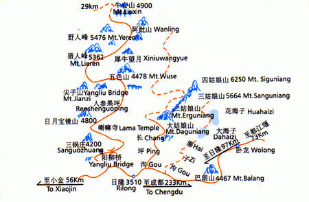 四姑娘山在四川的哪个地方,四姑娘山在四川的哪个地方怎么去 第3张 四姑娘山在四川的哪个地方,四姑娘山在四川的哪个地方怎么去 第3张