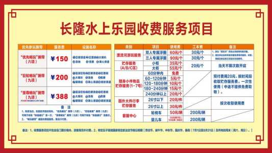 珠海长隆水上乐园门票多少钱?珠海长隆水上乐园门票费用多少? 第1张 珠海长隆水上乐园门票多少钱?珠海长隆水上乐园门票费用多少? 第1张
