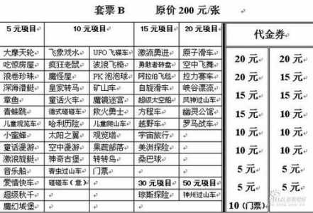 石景山游乐园夜场门票,石景山游乐园夜场开放时间 第1张 石景山游乐园夜场门票,石景山游乐园夜场开放时间 第1张