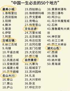 中国旅游胜地前十名，中国旅游胜地前十名排名榜？  第4张