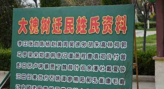 山西洪洞县大槐树迁出姓氏,山西洪洞县大槐树迁出姓氏田氏是什么地方 第1张 山西洪洞县大槐树迁出姓氏,山西洪洞县大槐树迁出姓氏田氏是什么地方 第1张