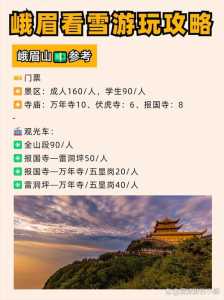 峨眉山一日游攻略,峨眉山一日游攻略路线 第3张 峨眉山一日游攻略,峨眉山一日游攻略路线 第3张