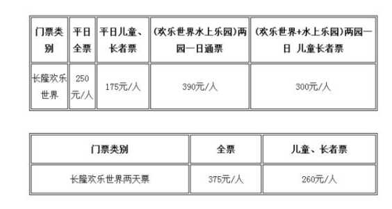 广州市长隆欢乐世界门票多少钱,广州长隆欢乐世界门票价多少钱? 第3张 广州市长隆欢乐世界门票多少钱,广州长隆欢乐世界门票价多少钱? 第3张