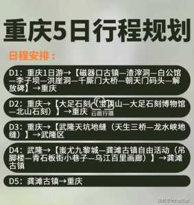 重庆周边一日游自驾游攻略,重庆周边一日游最佳景点自驾? 第5张 重庆周边一日游自驾游攻略,重庆周边一日游最佳景点自驾? 第5张