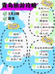 青岛旅游攻略必去景点地图,青岛旅游攻略最佳路线? 第2张 青岛旅游攻略必去景点地图,青岛旅游攻略最佳路线? 第2张