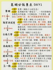 昆明攻略最佳旅游攻略?昆明攻略最佳旅游攻略一日游? 第2张 昆明攻略最佳旅游攻略?昆明攻略最佳旅游攻略一日游? 第2张