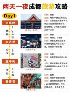 成都2日游自助游攻略,成都二日游自驾最佳路线攻略 第5张 成都2日游自助游攻略,成都二日游自驾最佳路线攻略 第5张