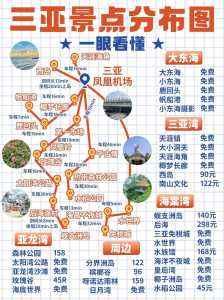三亚景点地图分布图?三亚景点旅游地图? 第2张 三亚景点地图分布图?三亚景点旅游地图? 第2张