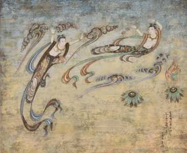 敦煌莫高窟壁画,敦煌莫高窟壁画雨中耕作图? 第3张 敦煌莫高窟壁画,敦煌莫高窟壁画雨中耕作图? 第3张