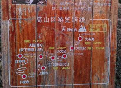 太白山全程要爬多久,太白山登山路线攻略一天版? 第4张 太白山全程要爬多久,太白山登山路线攻略一天版? 第4张