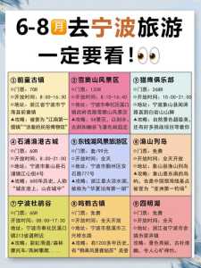 宁波攻略经典三日游,宁波实用三日游攻略 第5张 宁波攻略经典三日游,宁波实用三日游攻略 第5张