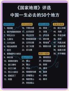 中国旅游景点排名？中国旅游景区大全？  第5张