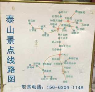 泰山登山完整路线图,泰山登山路线图4k大小? 第2张 泰山登山完整路线图,泰山登山路线图4k大小? 第2张