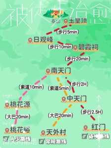 泰山登山完整路线图,泰山登山路线图4k大小? 第3张 泰山登山完整路线图,泰山登山路线图4k大小? 第3张