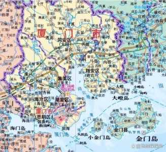 厦门景点地图分布图高清？厦门景点地图分布图高清大图？  第2张