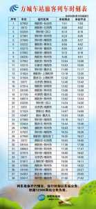 全国列车时刻表查询系统，全国列车时刻表在线查询？  第3张