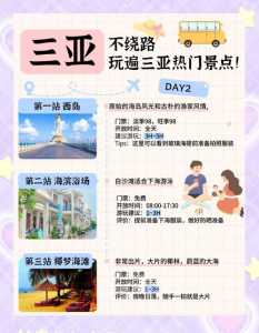 三亚4天旅游攻略自由行,三亚四天自驾游攻略 第2张 三亚4天旅游攻略自由行,三亚四天自驾游攻略 第2张