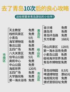 青岛攻略自助游攻略,青岛攻略旅游攻略一天 第1张 青岛攻略自助游攻略,青岛攻略旅游攻略一天 第1张