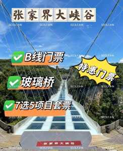 张家界大峡谷玻璃桥门票,张家界大峡谷门票多少钱? 第1张 张家界大峡谷玻璃桥门票,张家界大峡谷门票多少钱? 第1张